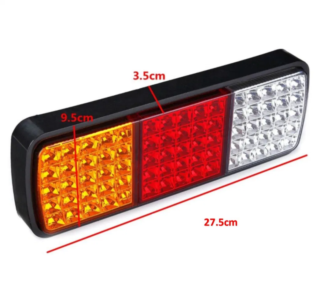 IP 68 High Bright 75PCS LED in 5050 Truck LED Stop Truck Trailer Boart Lights Trailer Fog Tail Light