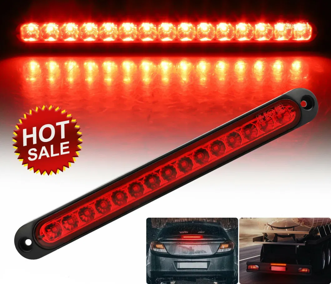 LED ATV Car Rear Tail Light Stop Flowing Turn Signal Brake Lamp Turn Indicator Waterproof Truck Trailer Lights